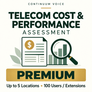 Telecom Cost & Performance Assessment — Premium